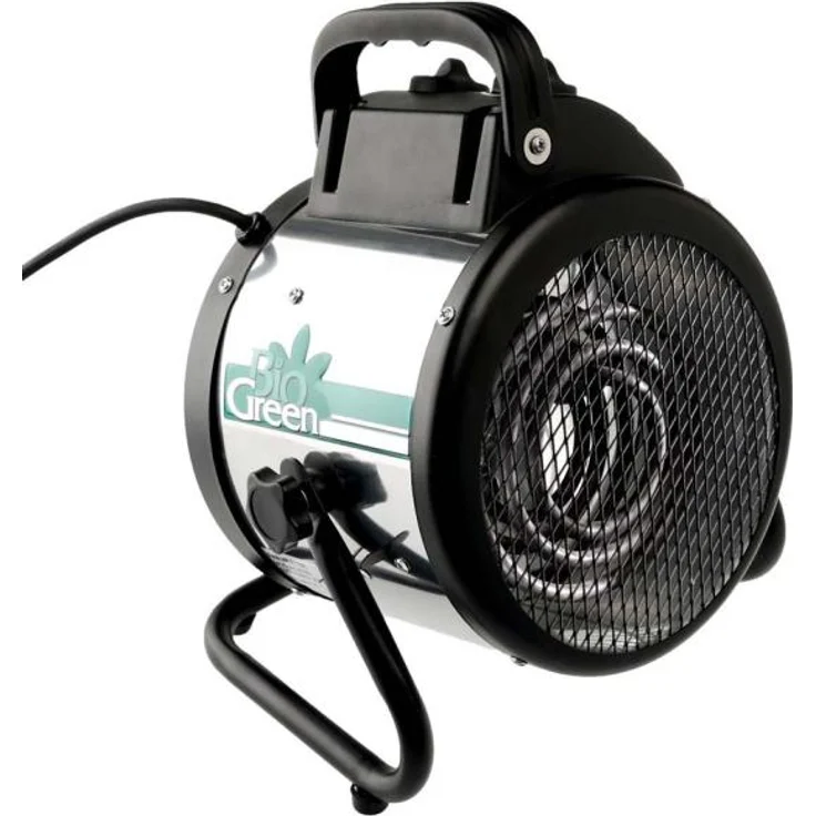 Bio Green Elektrogebläseheizung Palma (Thermostat Digital), Heizleistung 2000 W, 163 m³/h Luftumwälzung, sparsam – Bild 3