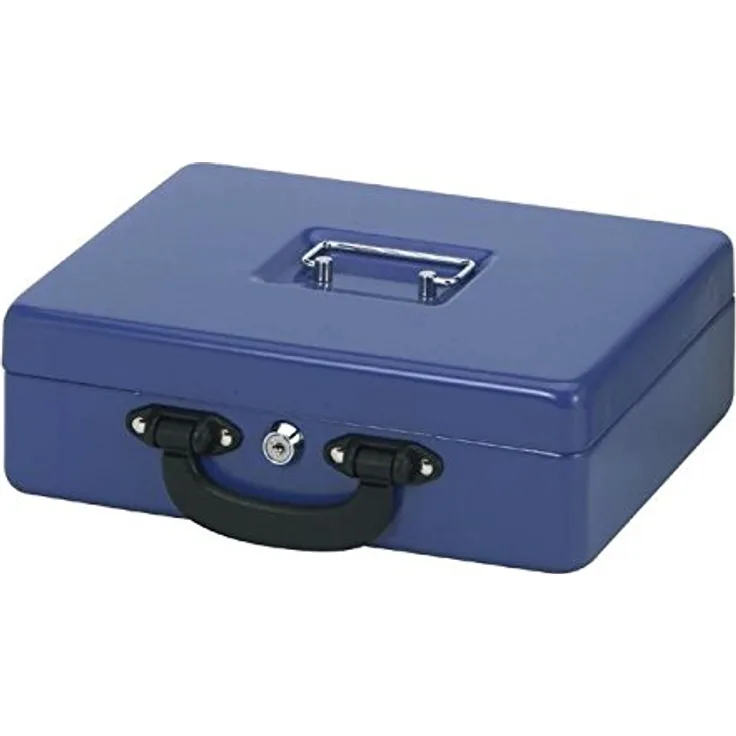 MAUL Geldkassette mit Zähleinsatz, blau - für den Markt: D - L - A - F (56214-37)
