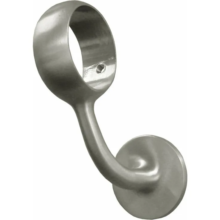 Treba Kugelringhalter B85, Aluminium Geeignet für Handläufe Ø 42 mm, 2 Stück