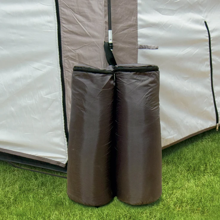 Steinbach Whirlpooldach Ø 350 x 220 cm für Whirlpools bis ca. Ø 239 x 71 cm – Bild 6