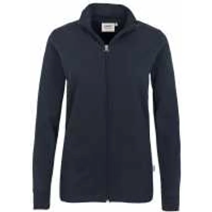 HAKRO Damen Interlockjacke 227, tinte, XS