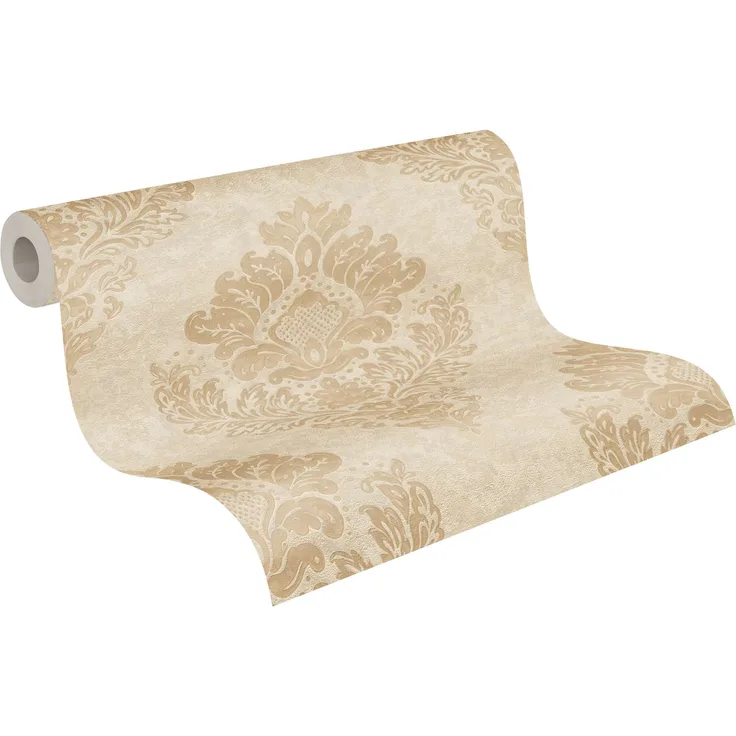 Livingwalls Vliestapete Metropolitan Stories Barocktapete Alena St. Petersburg Beige, Braun 379013