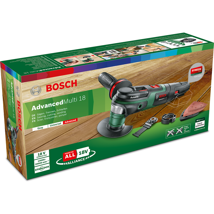 Bosch AdvancedMulti 18 Akku Multifunktionswerkzeug ohne Akku, 18 Volt System, im Karton – Bild 8