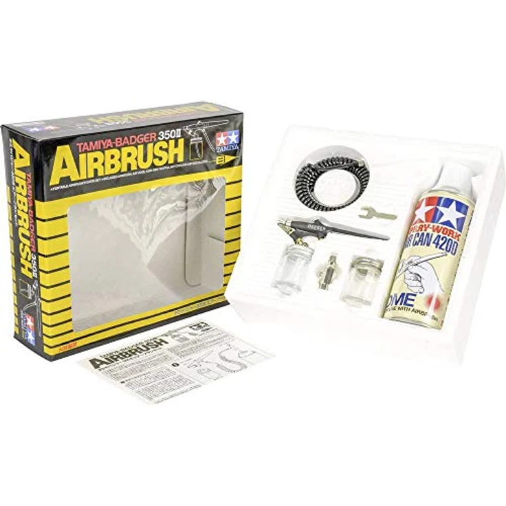 Tamiya TAMIYA-Badger 350 II Airbrush-Set 300074405 – Bild 2