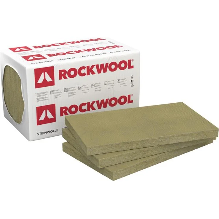 Rockwool Trennwandplatte Sonorock Steinwolle WLG 040 1000 x 625 x 50 mm – Bild 2
