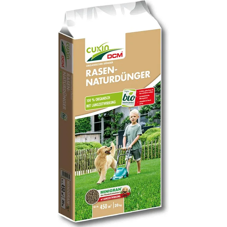 Cuxin Rasen-Naturdünger, 20 kg