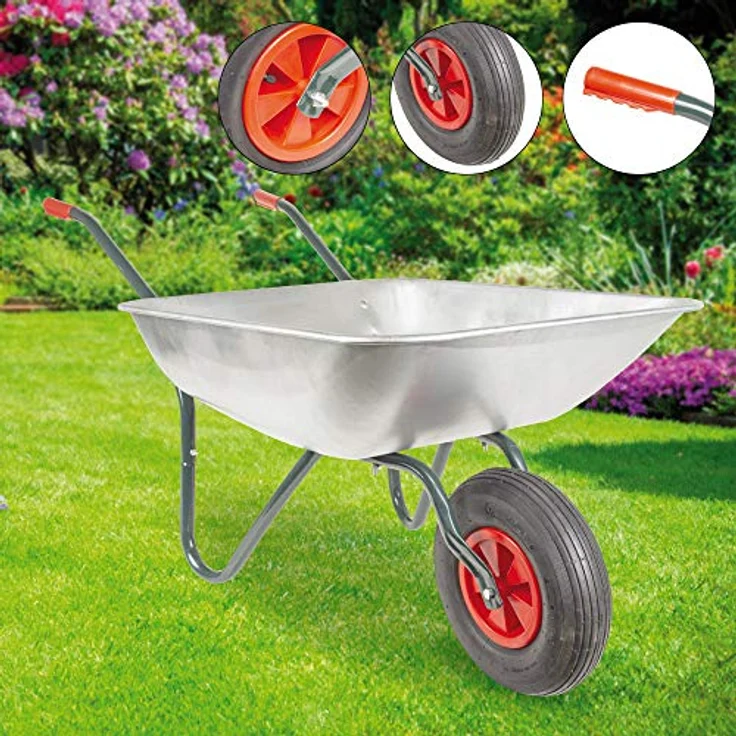 RAVENDO DIY80 Marken Schubkarre Gartenkarre Schiebkarre Hofkarre 80l Liter *NEU* – Bild 8