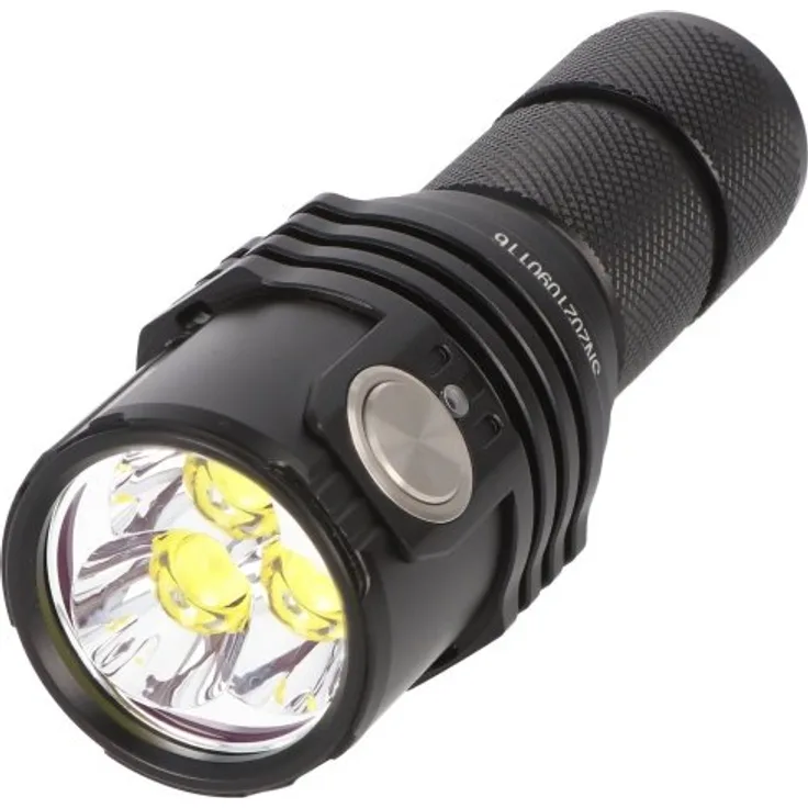 LED-Taschenlampe Imalent MS03 mit max. 13000 Lumen, Leuchtweite bis zu 324 Meter, mit Akku, kaltweiß