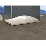 Biohort SmartBase Fundament Gerätehäuser Highline; AvantGarde; Panorama SmartBase HighLine Gerätehaus AvantGarde A8 252 x 332 cm silber; metallic Bodenplatte