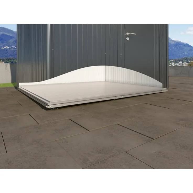 Biohort SmartBase Fundament Gerätehäuser Highline; AvantGarde; Panorama SmartBase HighLine Gerätehaus AvantGarde A8 252 x 332 cm silber; metallic Bodenplatte