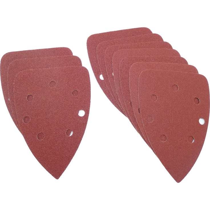 MATRIX Schleifpapier Set f Multischleifer ADS 7,2V Schleifdreieck Schleifblätter