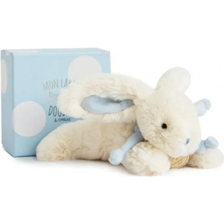 DOUDOU 11647 Bonbon Hase,blau 20cm