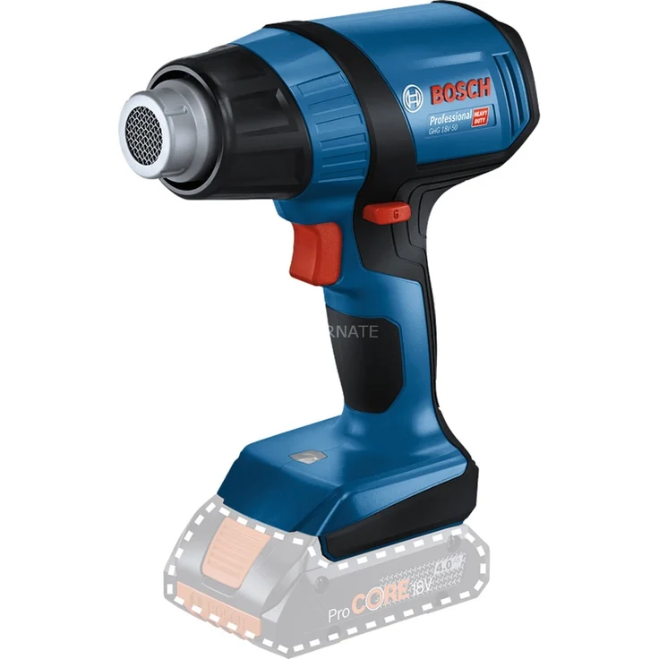 Bosch Professional GHG 18V-50 (L) Akku-Heißluftgebläse solo 300° / 500° (06012A6501) in L-Boxx ohne Akku ohne Ladegerät – Bild 2