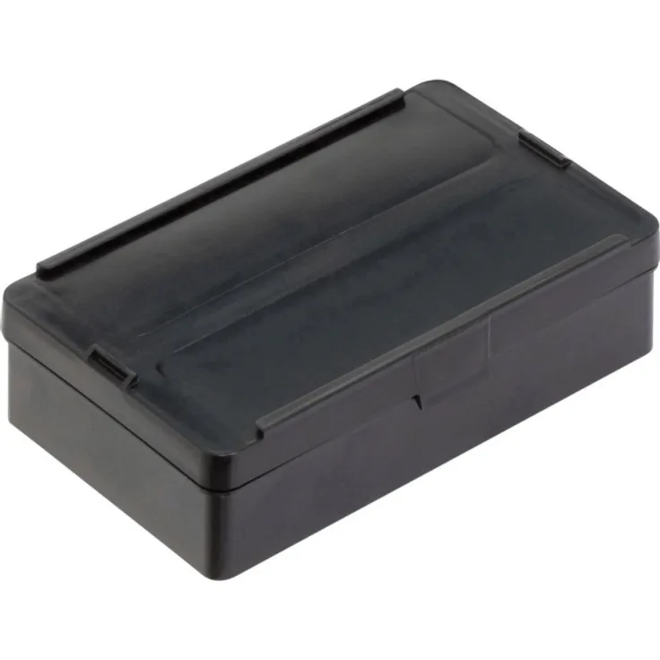 Alutec 1308.030 ESD-Scharnierdose (B x H x T) 136 x 87 x 35mm Schwarz 1St.