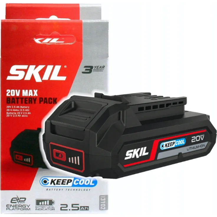 Skil 20V 2,5Ah 3102 AA Li-Ion Akkupack, Akku, Batterie BR1E3102AA