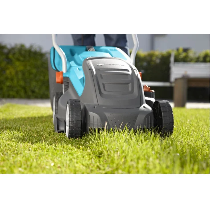 GARDENA PowerMax Elektro-Rasenmäher 1400-34: Rasenmäher bis 400 m², 34 cm Schnittbreite, 40 l Fassungsvolumen, ErgoTec Plus-Handgriff - 5034-20 – Bild 3