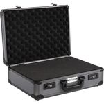 ONVAYA Alukoffer mit Zahlenschloss Schwarz Aktenkoffer aus Aluminium Transportkoffer mit Schaumstoff abschließbarer Fotokoffer Waffenkoffer Universal-Koffer - Preisvergleich