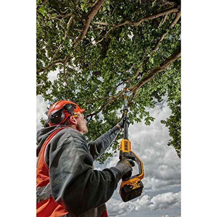 DeWALT Akku-Hochentaster DCMPS567N-XJ 18 V, 55 Schnitte pro Akkuladung, inkl. 1m Verlängerung, Schultergurt – Bild 7