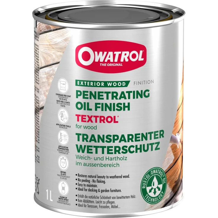 OWATROL TEXTROL 1 Liter farblos - Preisvergleich – Bild 1