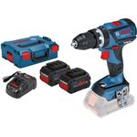 Bosch Akku-Schlagbohrschrauber GSB 18V-60 C / 2x 5,5 Ah ProCORE18V Akku Ladegerät in L-Boxx