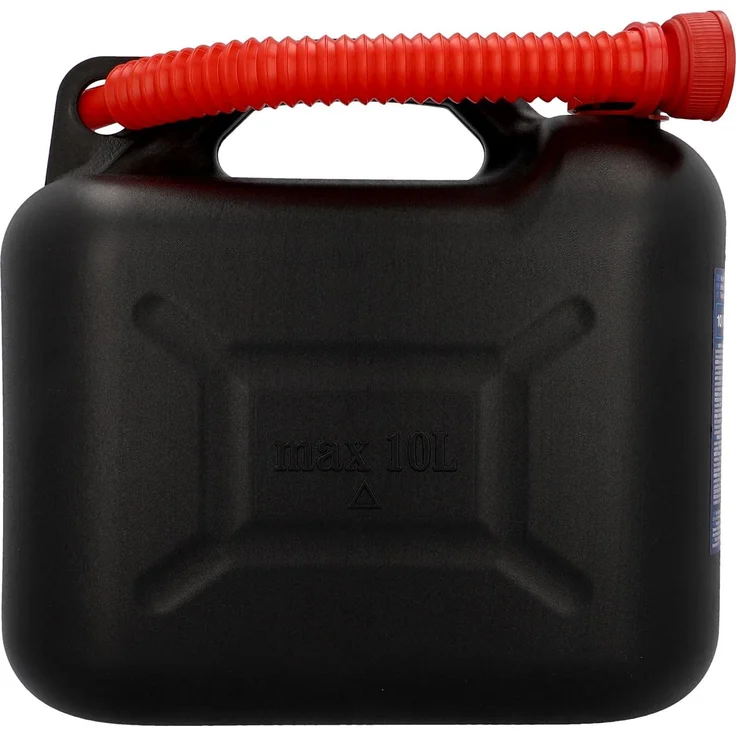 Unitec Benzinkanister 10L Kunststoff schwarz – Bild 3