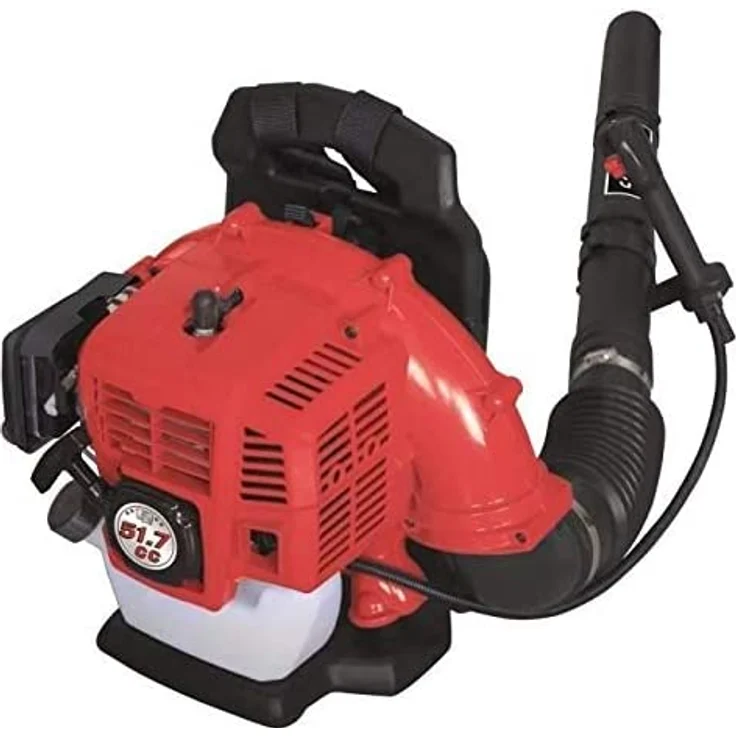Scheppach Benzin Laubbläser LB5200BP, Anti-Vibrationssystem, 51,7 cm³ 2-Takt-Benzinmotor 1400W, Luftgeschwindigkeit 295 km/h, rückentragbar – Bild 6