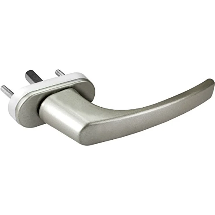 4 x Alu Fenstergriff in Dunkelsilber F9 - Stiftlänge 30mm – Bild 2
