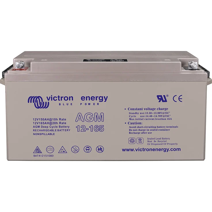 Victron AGM 12V 165Ah Deep Cycle Akku Akkue – Bild 2