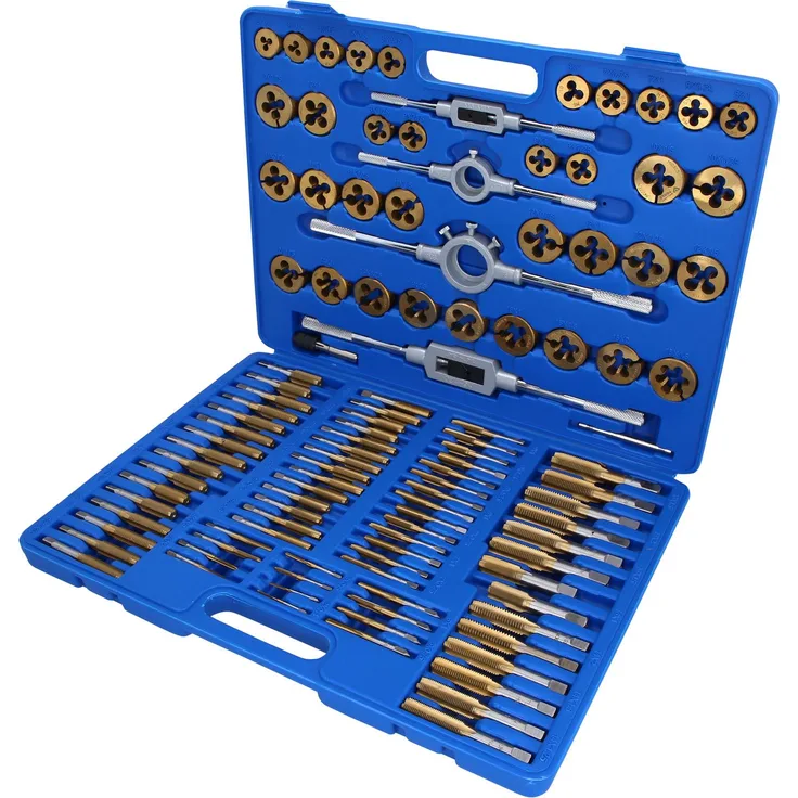 Brilliant Tools TiN Gewindeschneidwerkzeug-Satz, 110-tlg