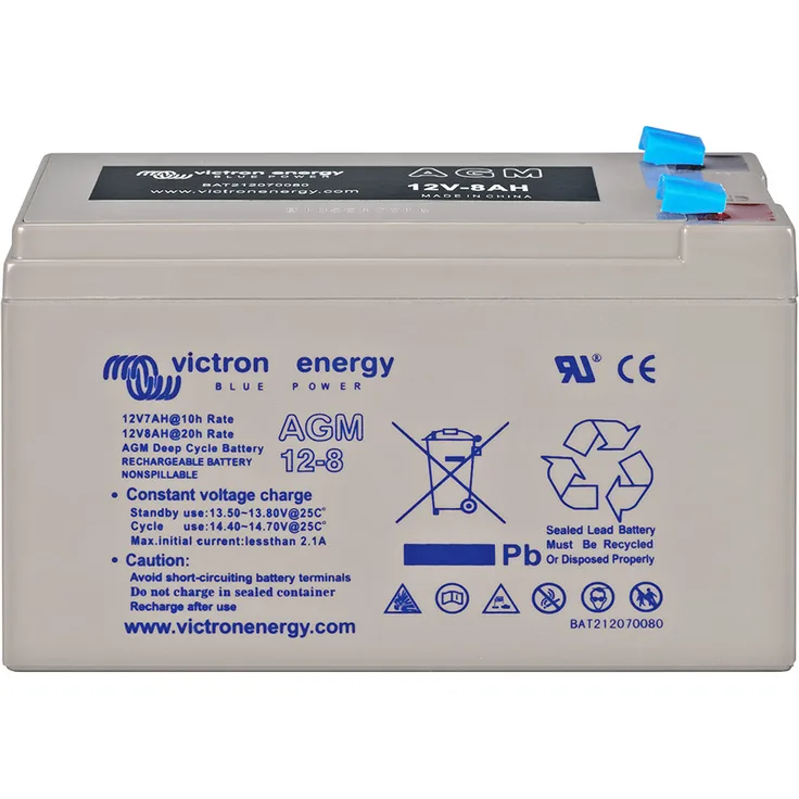 Victron AGM 12V 8Ah Deep Cycle Akku Akkue