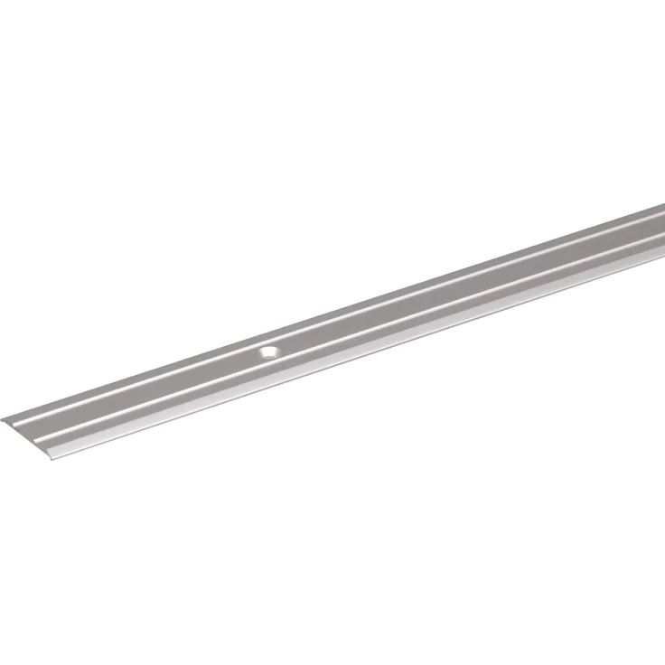 Alberts Übergangsprofil | mit zwei Rillen | Aluminium, silberfarbig eloxiert | 900 x 25 mm 
(484132) – Bild 1