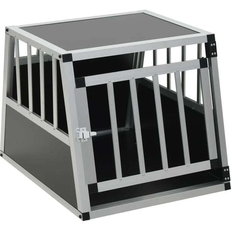 vidaXL Hundetransportbox mit Einzeltür 54 x 69 x 50 cm – Bild 2