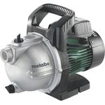 Metabo P 4000 G Gartenpumpe (600964000) Karton 1100 W, 4000 l/h, Max. Förderhöhe: 46 m 4,6 bar Ansaughöhe 8 m geeignet für Gartenbewässerung mit 1 bis 3 Regnern