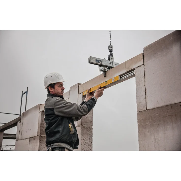 STABILA Teleskop-Wasserwaage Type 80 T, 80–127 cm, Alu-Profil mit Teleskopsystem, 1 Horizontal-Libelle, 1 Vertikal-Libelle, integrierte Rutsch-Stopper, Made in Germany – Bild 14