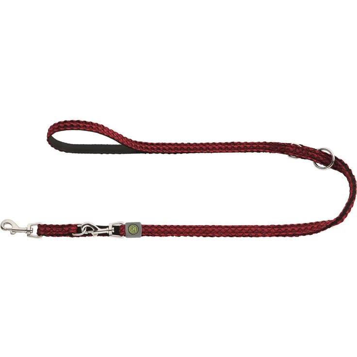 Hunter Hunde-Leine verstellbar Hilo rot 15-200 – Bild 1