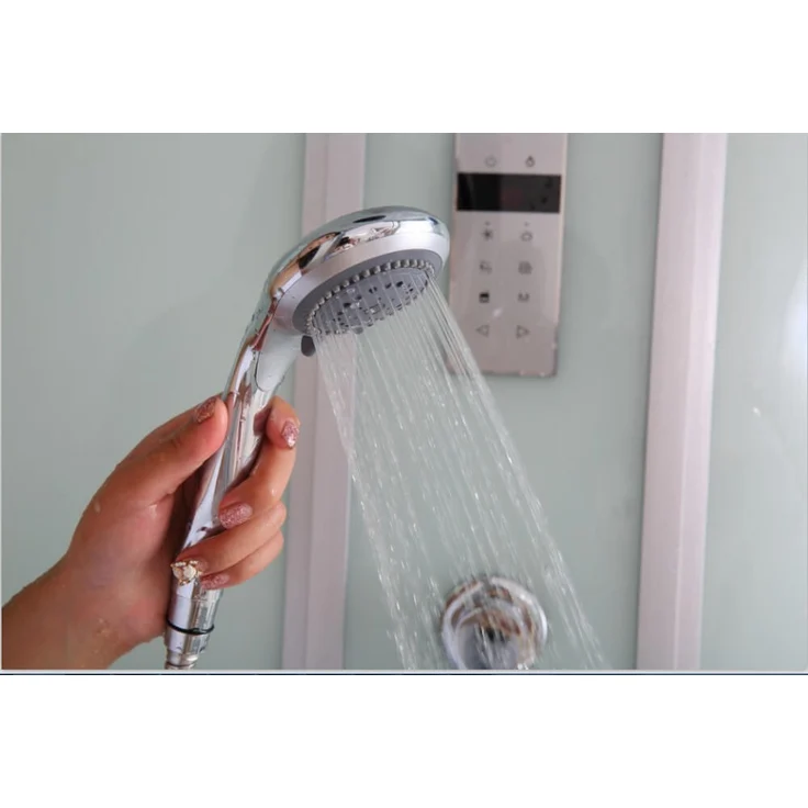 HOME DELUXE Duschkabine ALLIN 2IN1 - Weiß Rechts – Bild 10
