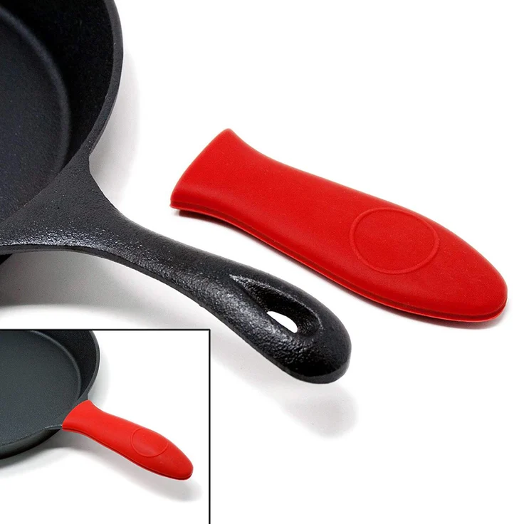 Malvi Bratpfanne 22,5 cm Gusseisen eckig geriffelt voreingebrannt 22,5x5x22,5cm schwarz – Bild 5