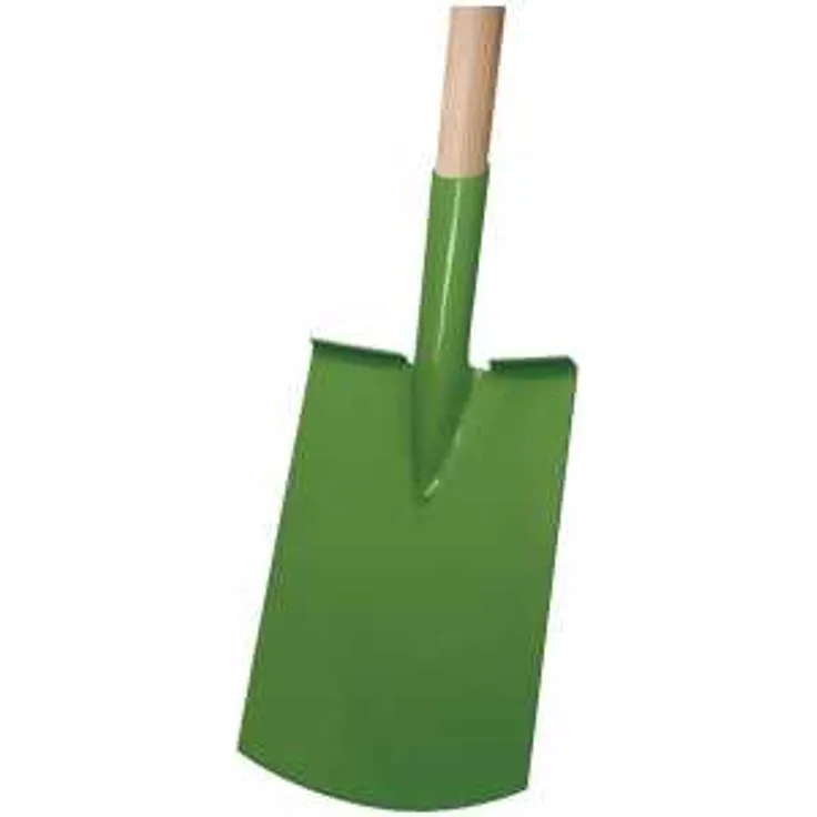 Ideal Format Damenspaten Größe 0 mit Rohrdülle, grün/beige, 6.5x113.5x17 cm