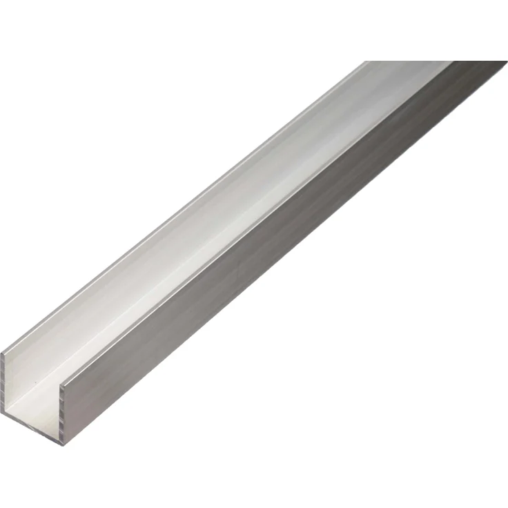 Alberts U-Profil | Aluminium, natur | 1000 x 6 x 6 mm 
(473808) – Bild 2
