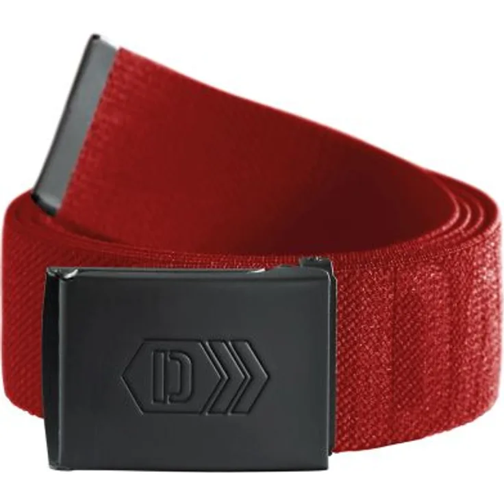 DASSY Xantus - Stretch-Gürtel mit Aufdruck rot UNI STANDARD