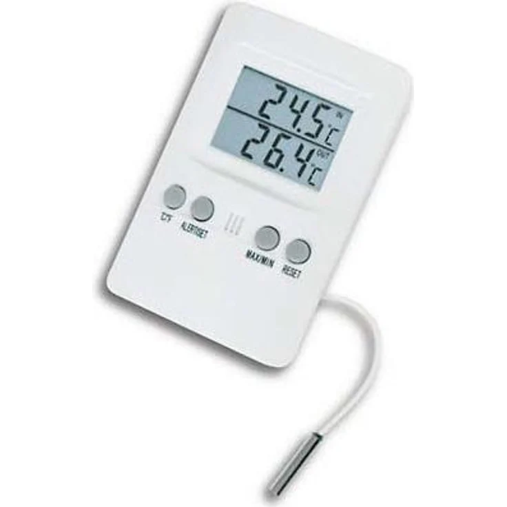 TFA Dostmann 30-1024 Kabelgebundenes Thermometer Weiß – Bild 1