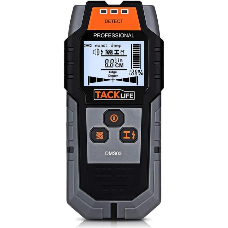TACKLIFE DMS03, 4 In 1 Center Finding Elektronischer Wanddetektor Finder