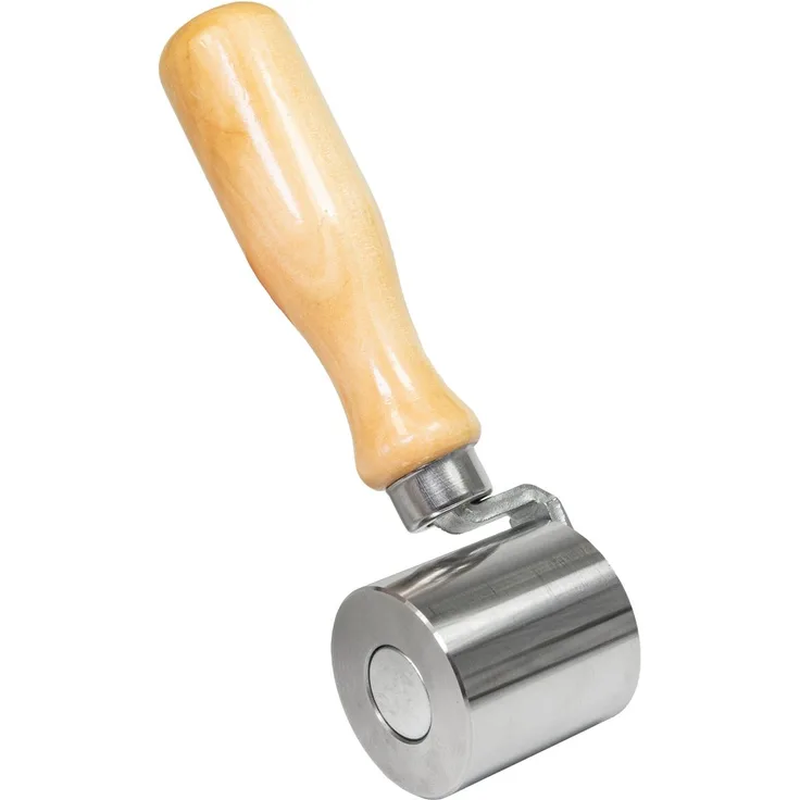 Profi Andrückrolle 50 mm Metall Andrückwalze Andrück Rolle Folie hart Dachdecker