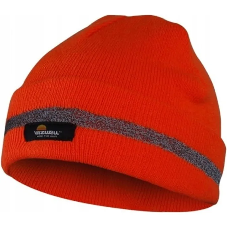 Arbeitsmütze Warnschutz-Wintermütze, Orange Größe Einheitsgöße