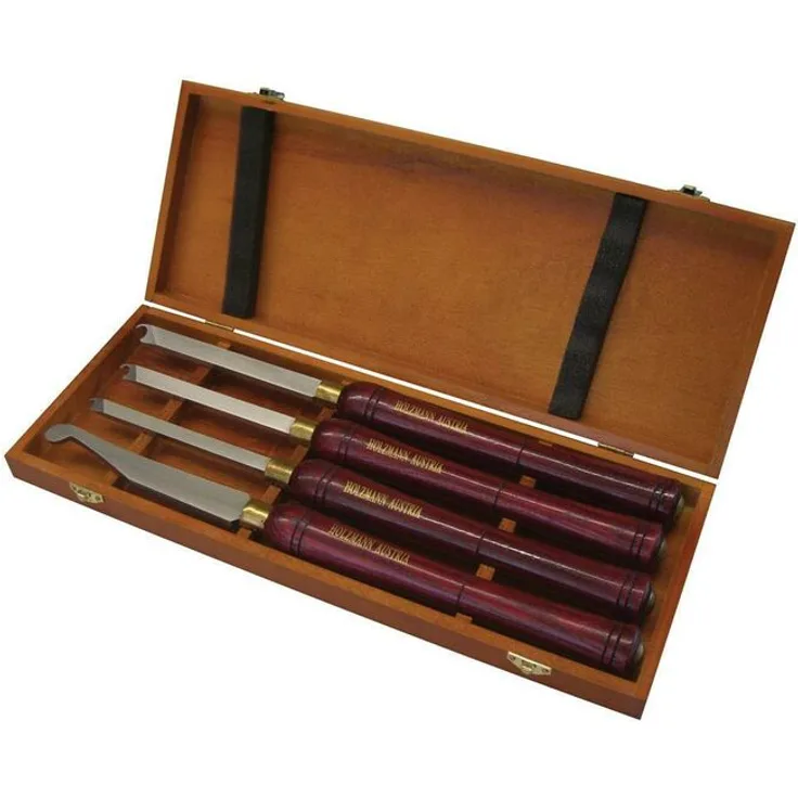 Holzmann Ringdreheisen Set 4tlg. + Ausdrehstahl ADSRS4TLG