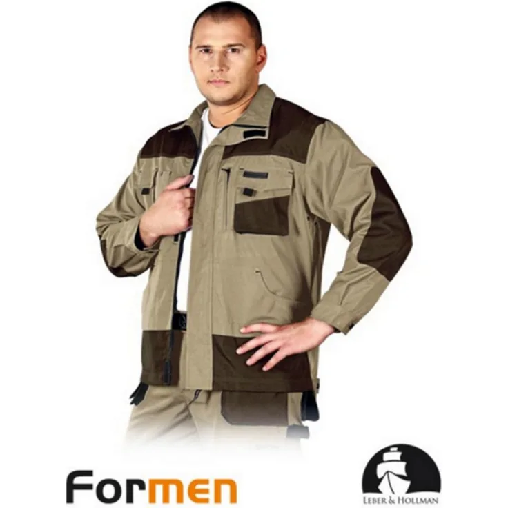 Arbeitsjacke beige-braun in versch. Größen L