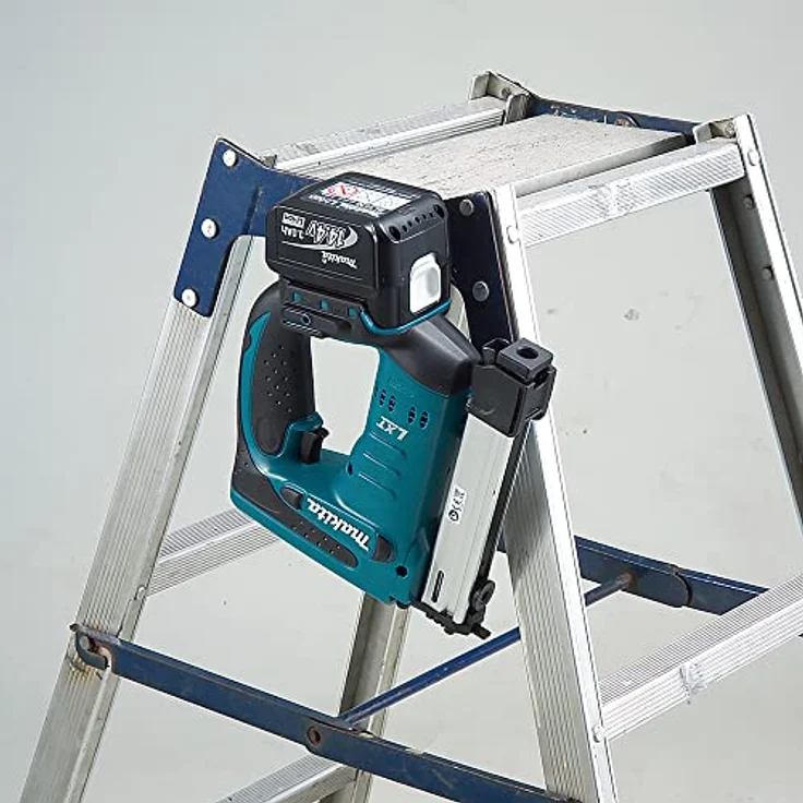 Makita DST221Z Tacker 18,0 V (ohne Akku, ohne Ladegerät), 18 V, Blau, Silber – Bild 9