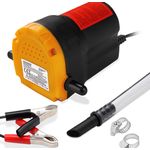 Monzana Ölabsaugpumpe 12V 80 Watt 5l-min - Ölpumpe Absaugpumpe Pumpe Dieselpumpe Öl elektrisch