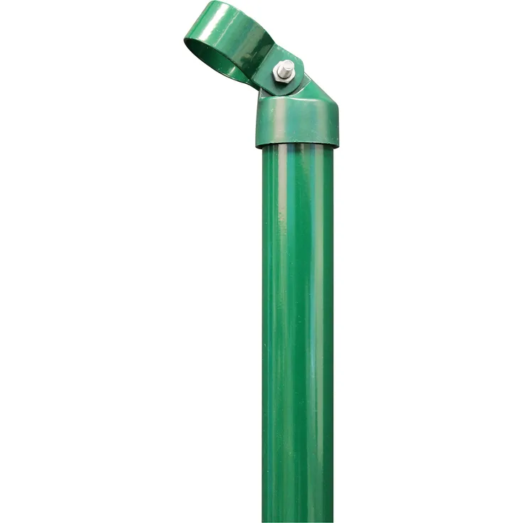 Alberts Strebe | zinkphosphatiert, grün kunststoffbeschichtet | Länge 1150 mm | Streben-Ø 34 mm | Schellen-Ø 34 mm 
(623012)