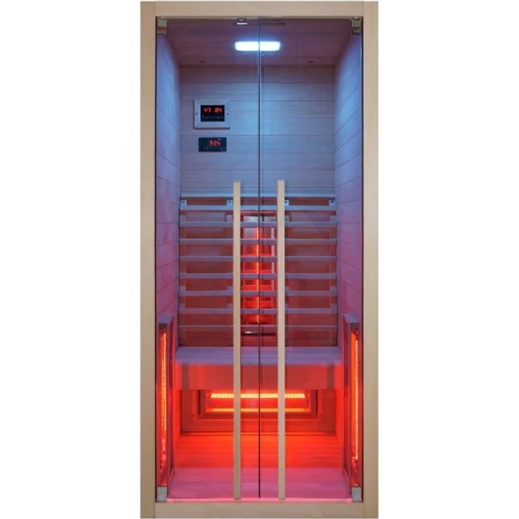 Sanotechnik Infrarotkabine RUBY 1 90x100x195cm für 1 Person – Bild 1